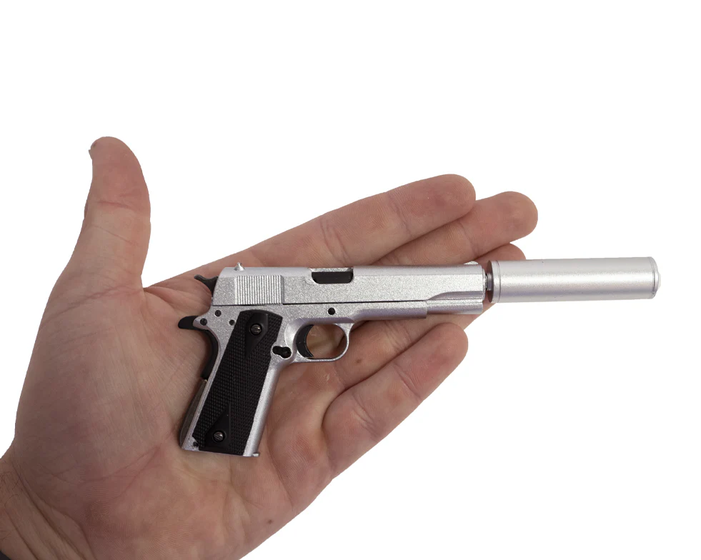 1911 Suppressor - Silver - Image 4