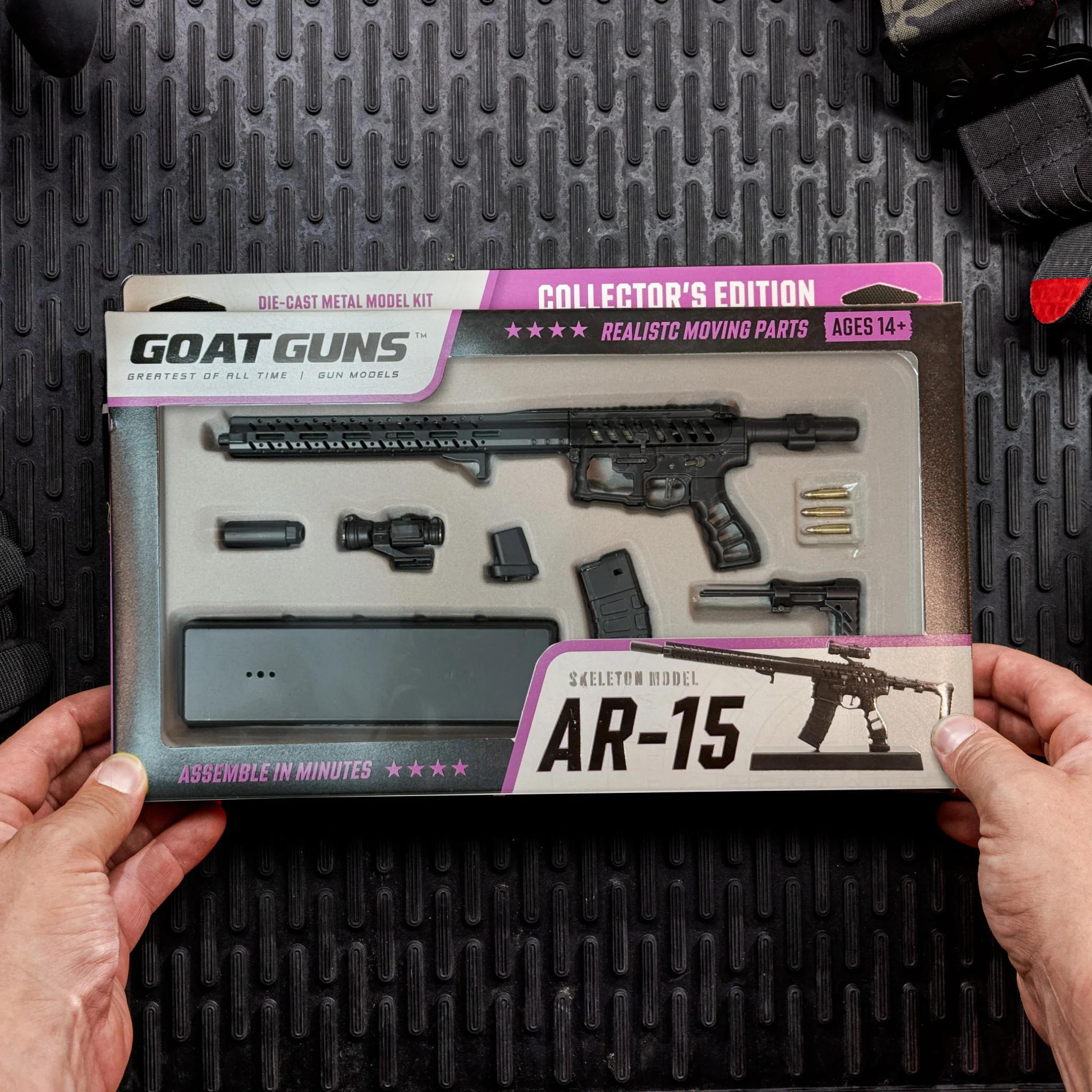 AR15 Skeleton Model Black - Image 3