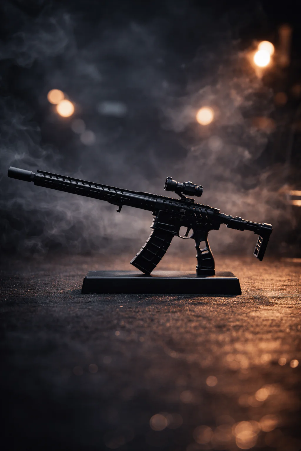 AR15 Skeleton Model Black - Image 5