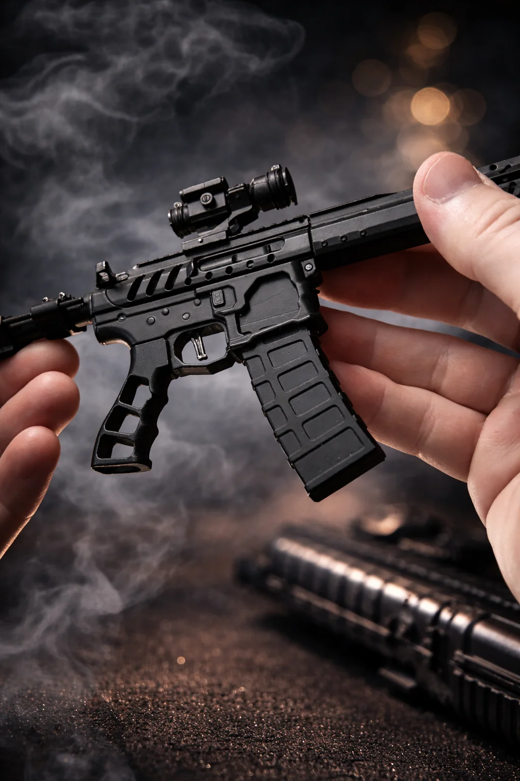 AR15 Skeleton Model Black - Image 6