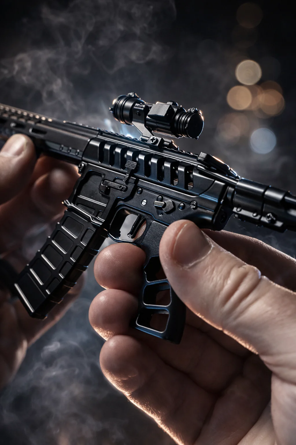 AR15 Skeleton Model Black - Image 8