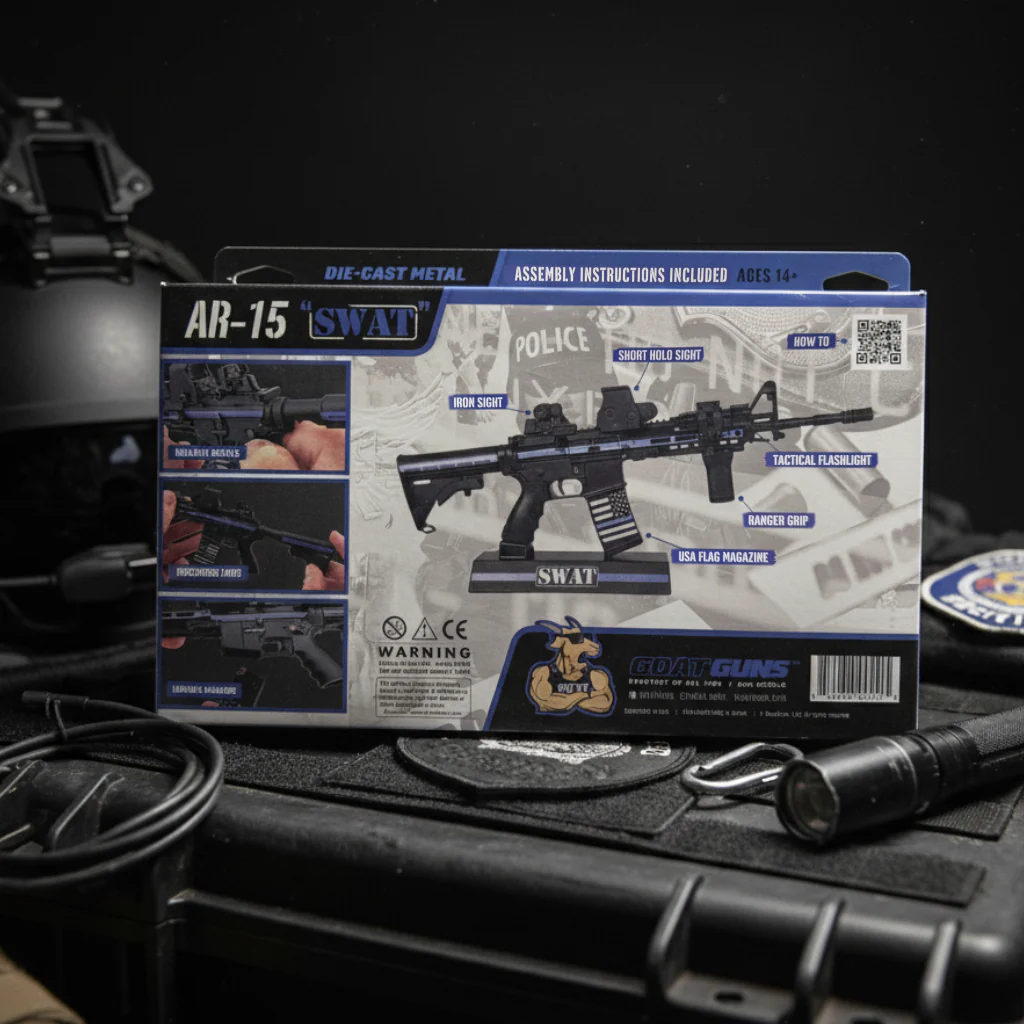 AR15 Model - Thin Blue Line/SWAT - Image 6