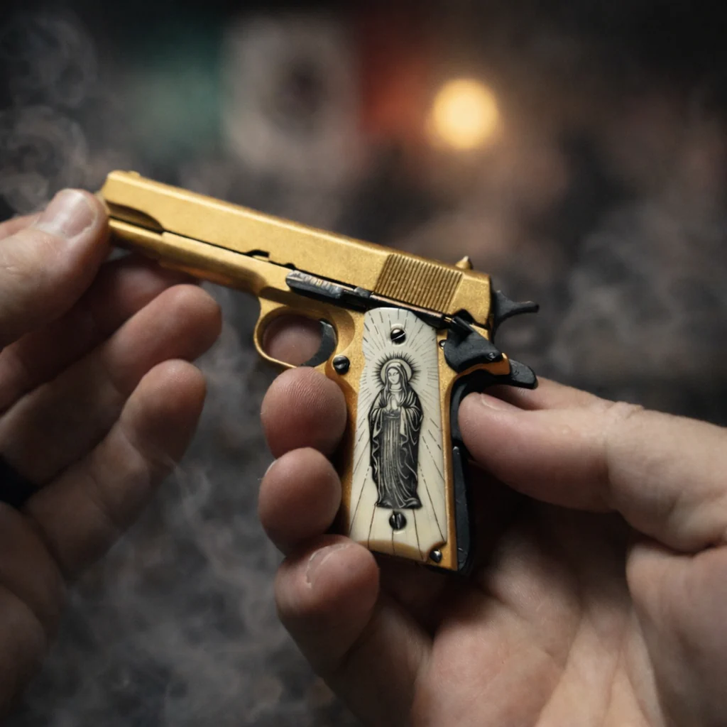 Gold 1911 'El Jefe' Limited Edition Model - Image 3
