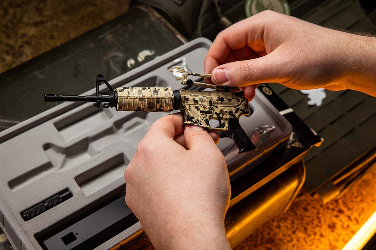 AR15 1:3 Scale Model - Camo - Image 5