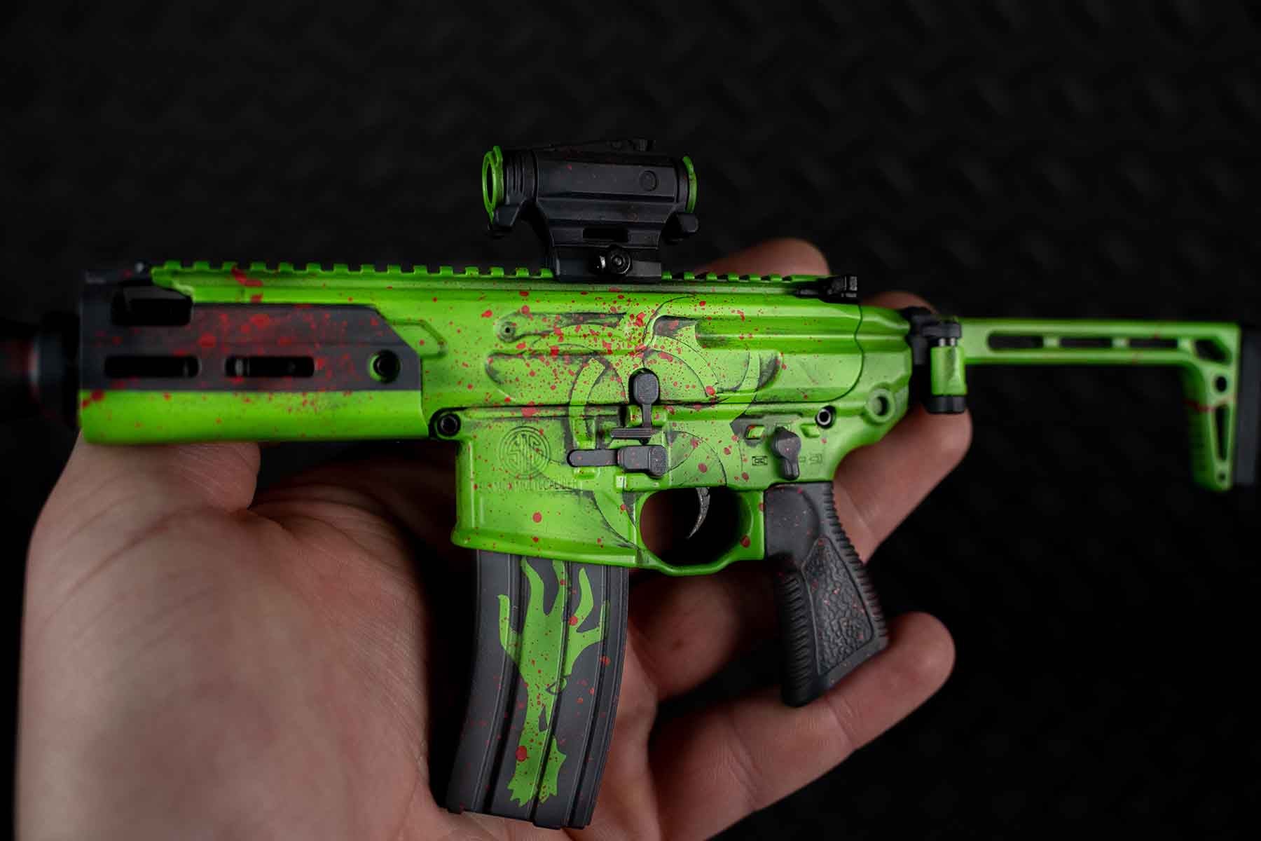 Mini SIG MCX® Scale Model- ZOMBIE Rare Edition - Image 3