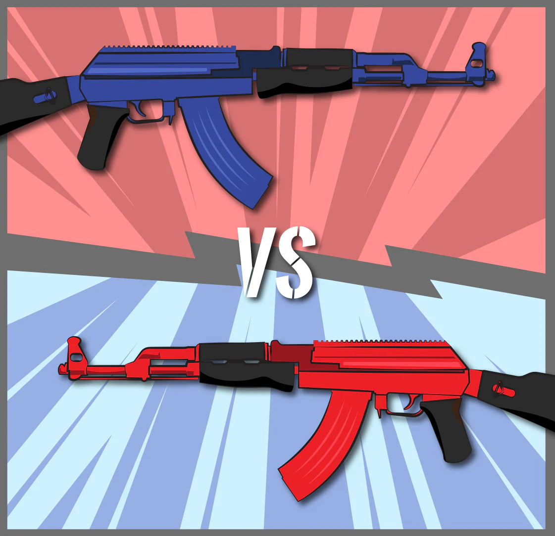 Red vs Blue Set - Image 6