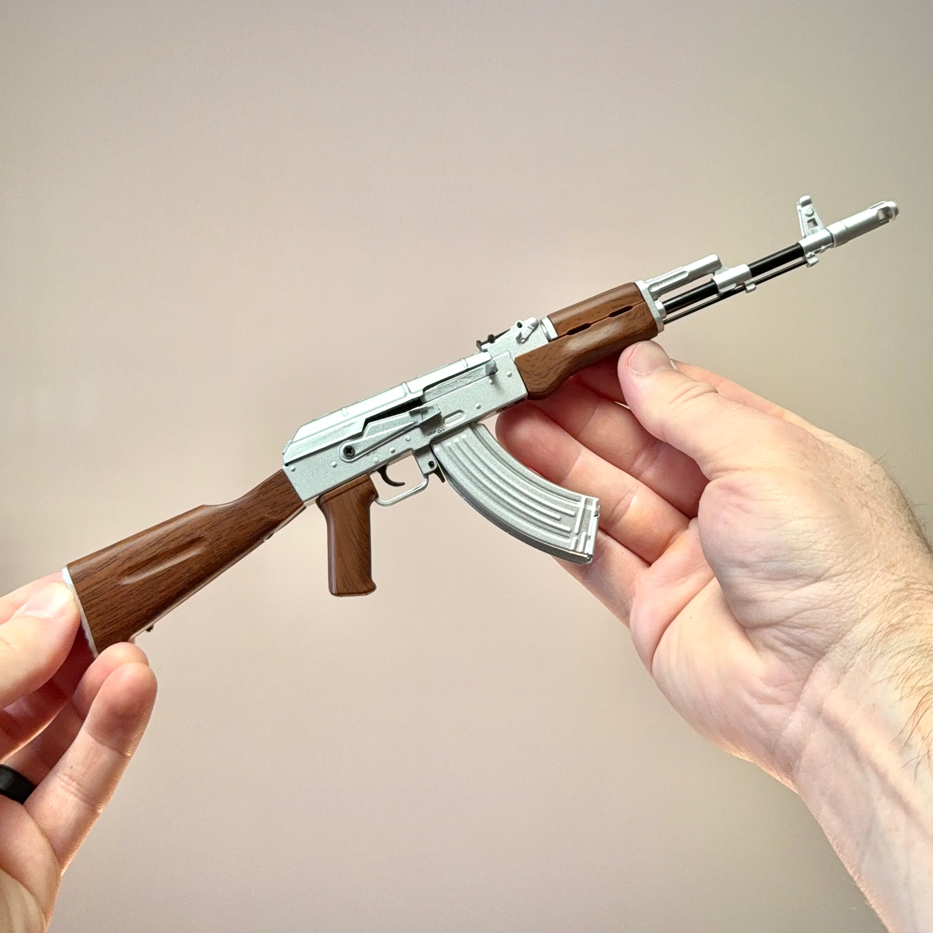 Silver AK-47 Limited Edition Model - Image 5