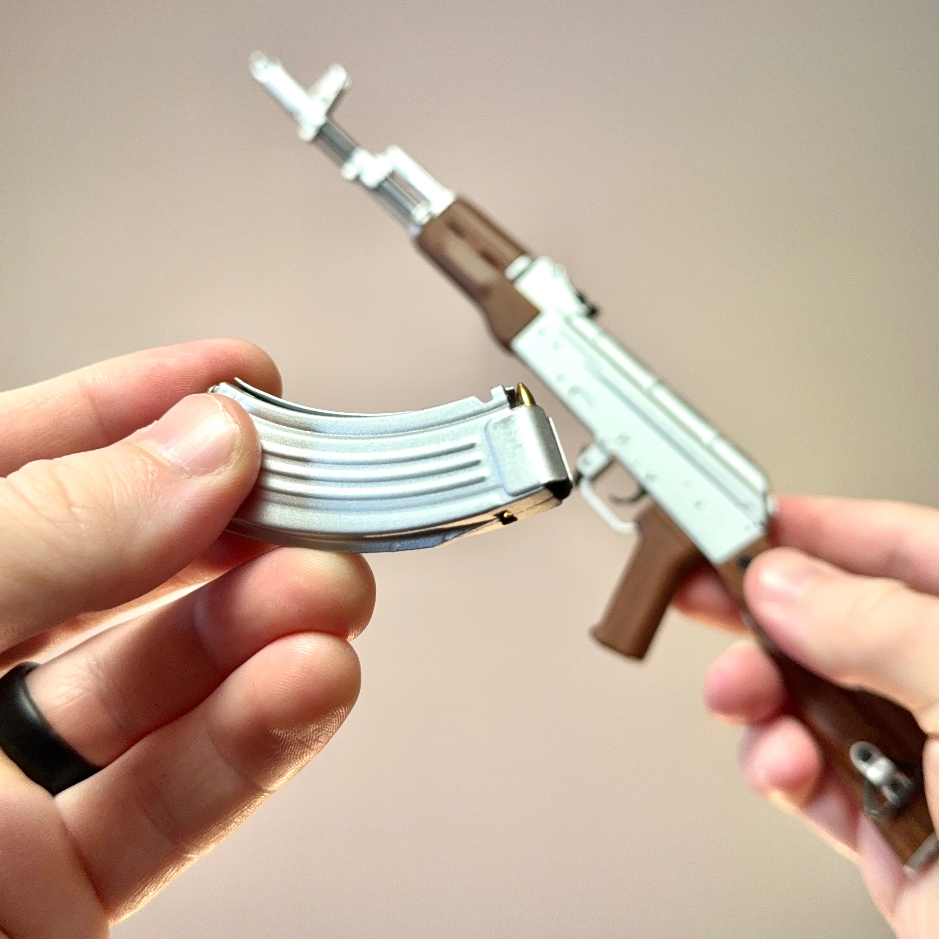 Silver AK-47 Limited Edition Model - Image 7