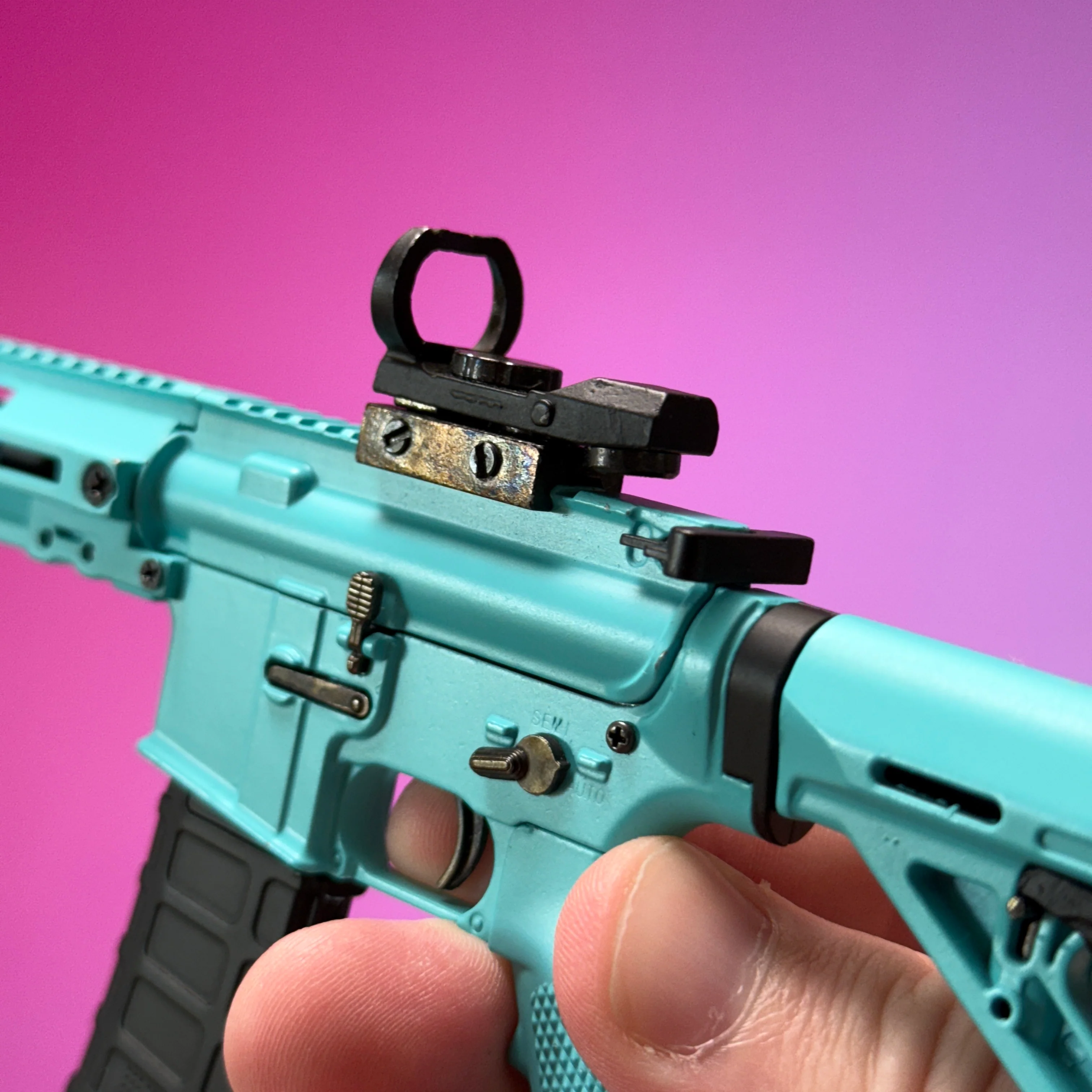 Tiffany Blue AR Scale Model - Image 3